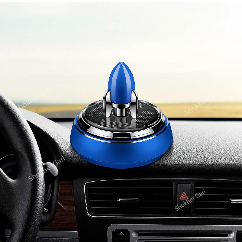Rocket Style Car Solar Perfume