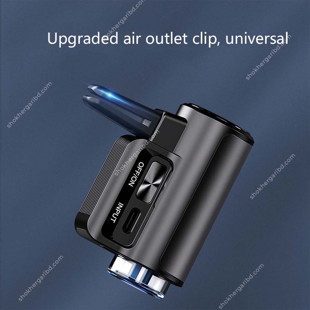 Car AC Diffuser Electric USB Rechargeable Scent Car Diffuser
