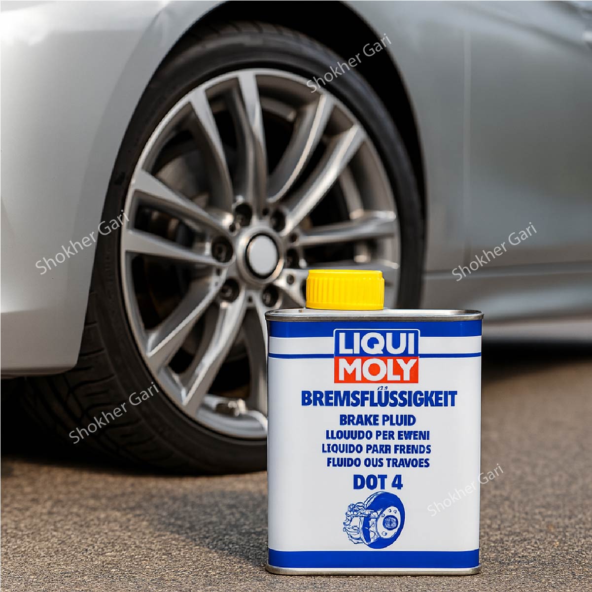 Liqui Moly Brake Fluid - 500ML Essential Brake Fluid for compatibility and reliability