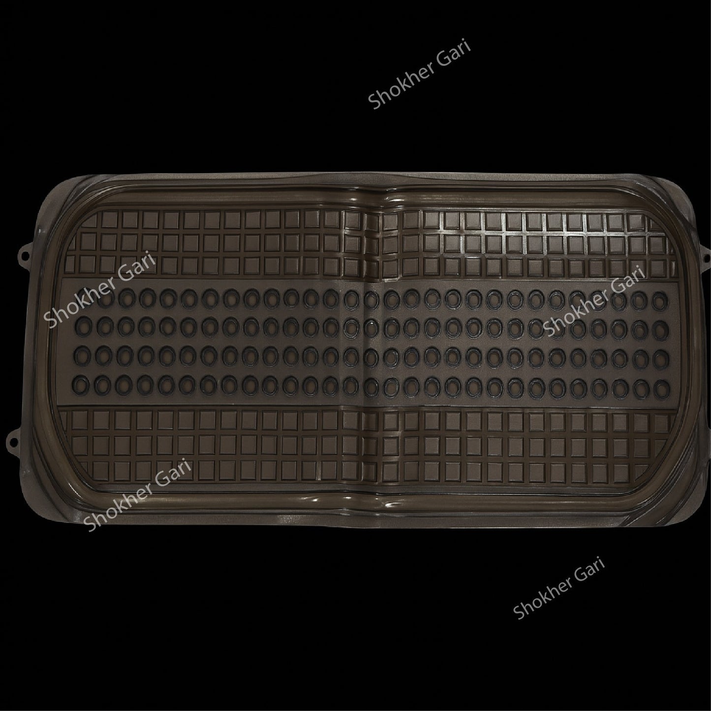 4 Pieces Heavy Duty PVC Rubber Car Floor Mat