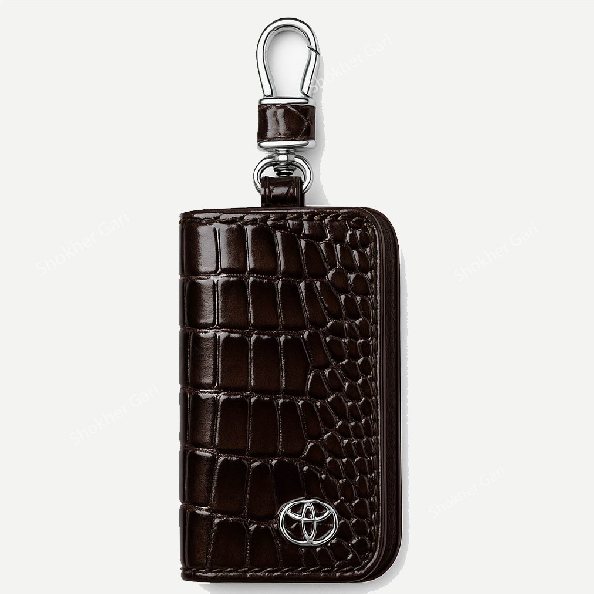 Stylish Toyota PU leather Remote Cover. - 9 image