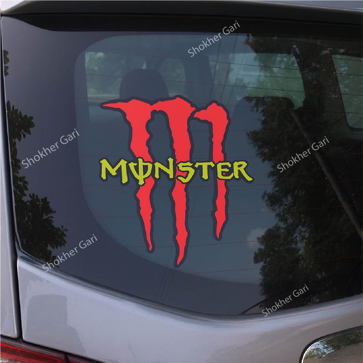 Car Monster Sticker Energy Waterproof & Premium quality