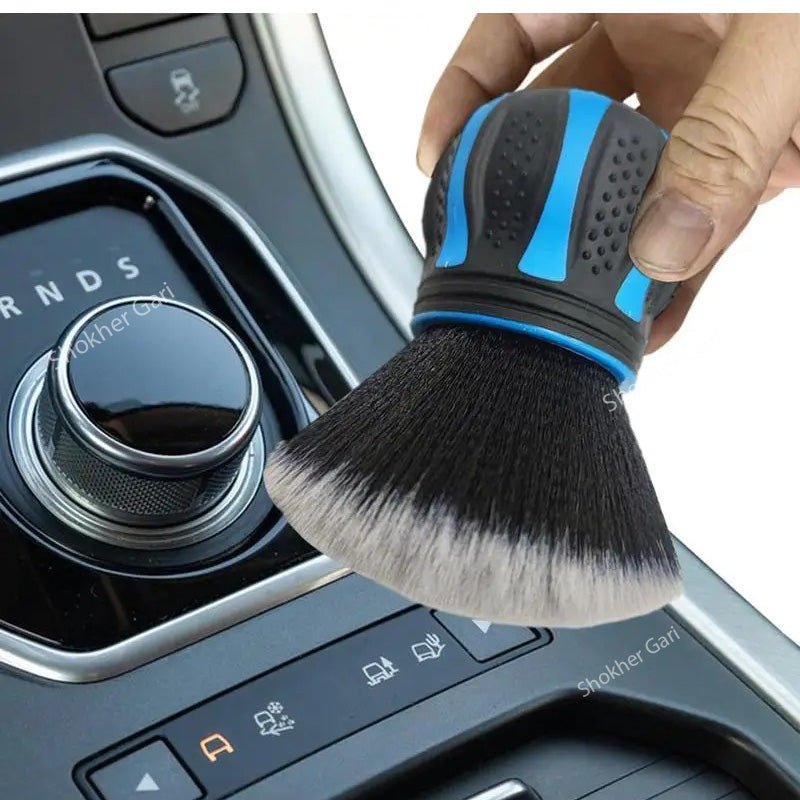 1 Pcs Car Detailing Brushes With Storage Rack Covers