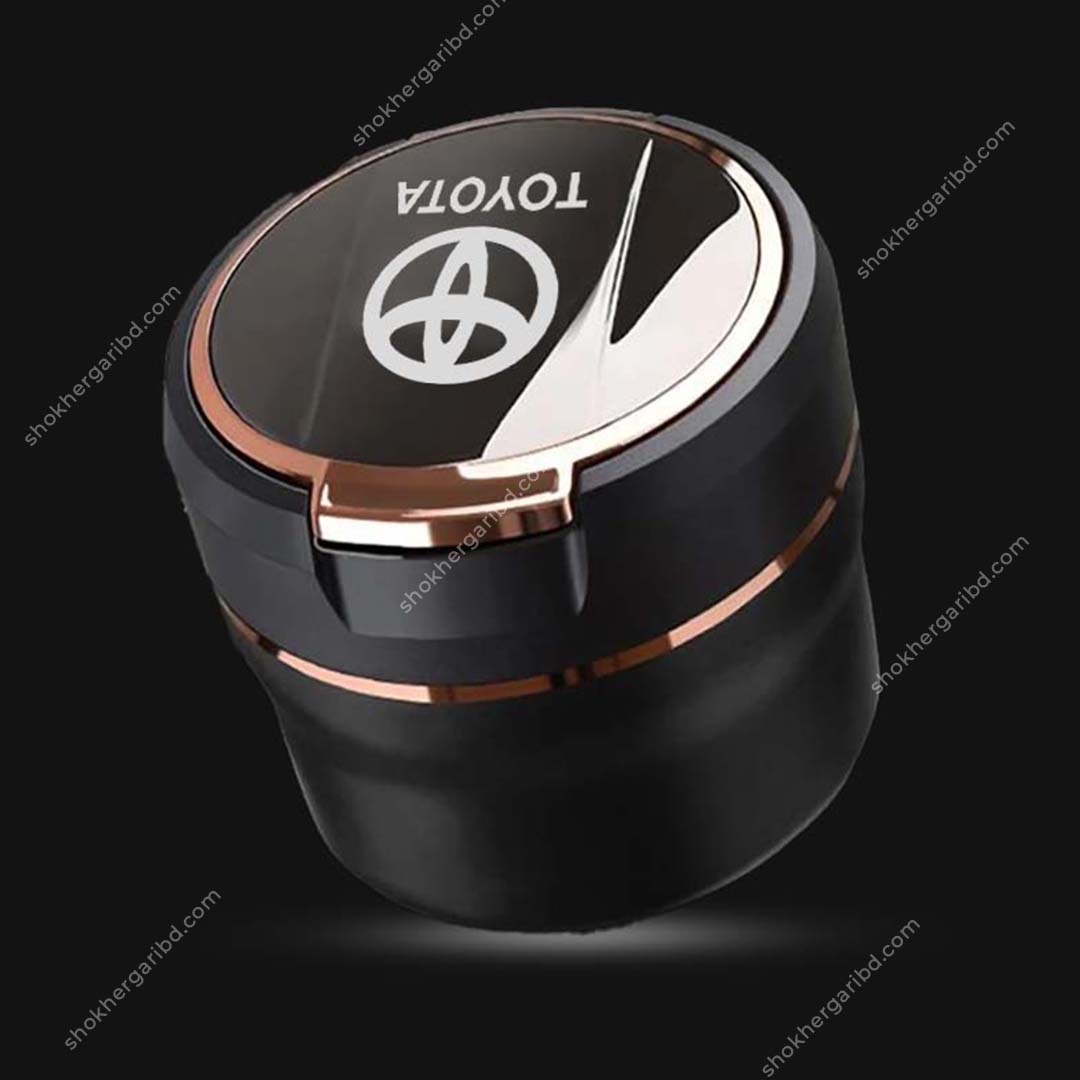 Toyota Logo Car Ashtray with LED Light