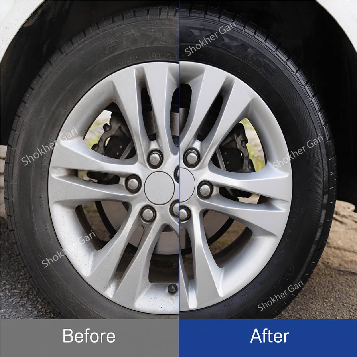 Car Flamingo Tire Foam 650ML image 3