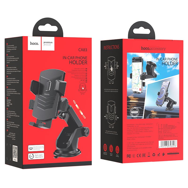 HOCO Car Phone Holder CA83 Windshield Dashboard
