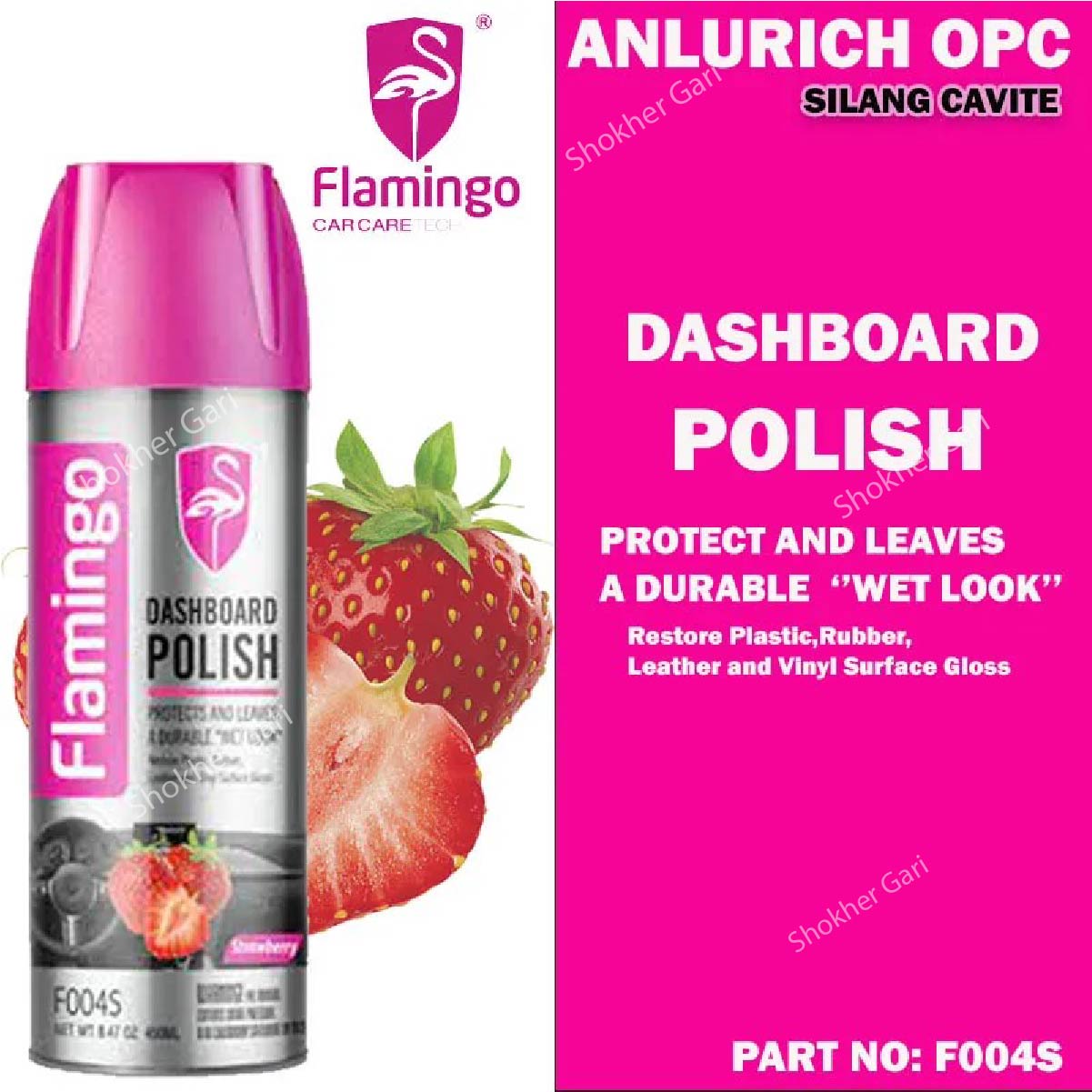 Flamingo Dashboard Polish - 450 ml