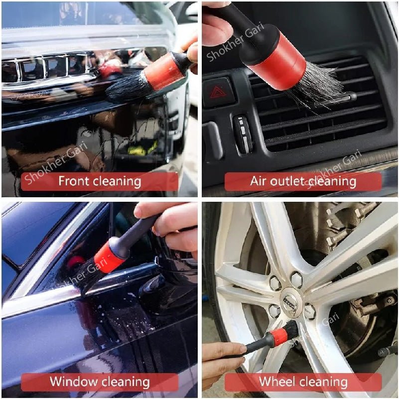 Multipurpose Car Detailing Brushes - Versatile Car Detailing Brushes- 5pieces Set