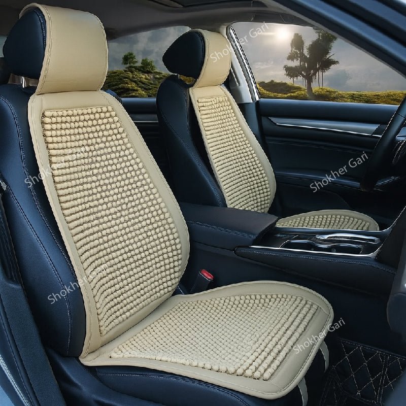 1pcs Wood Beaded Car Seat Cushion Cover