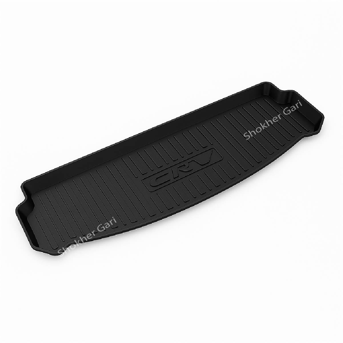Carbon Fiber Print Back Dala Mat - Crv 7 seater image
