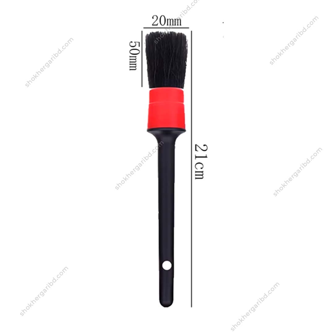 1pcs Car Cleaning Red Brush for Interior