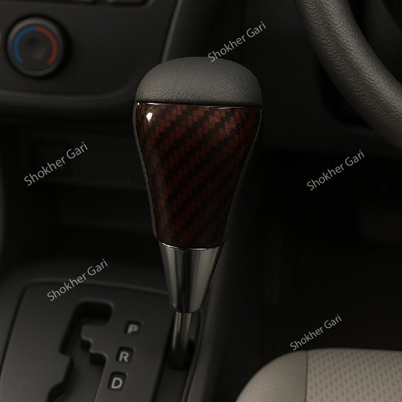 M/Y Universal Wooden Black Gear Shift Knob
