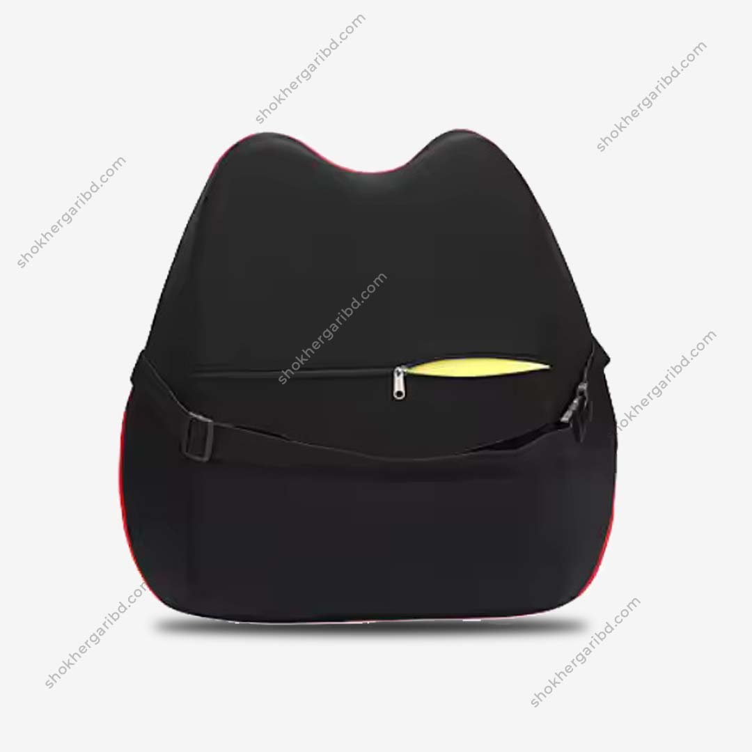 W Shape Car Lumbar Memory Foam Back Pillow