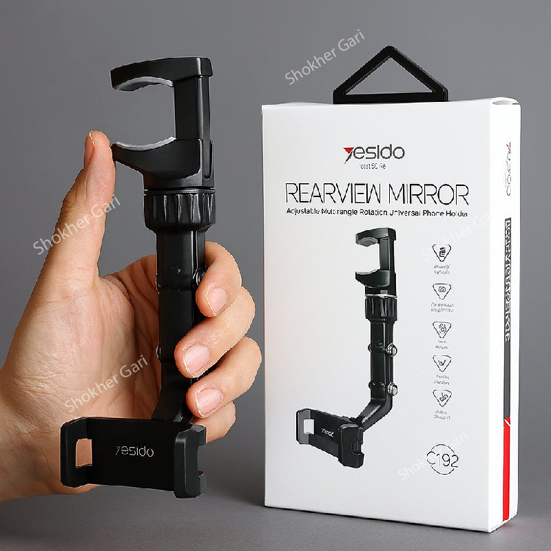 Yesido C192 Phone Holder Rearview Mirror image 3
