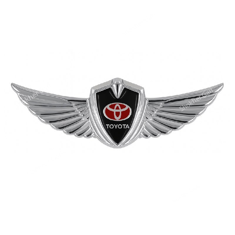 1pcs Car Body 3D Metal Logo Wings Sticker