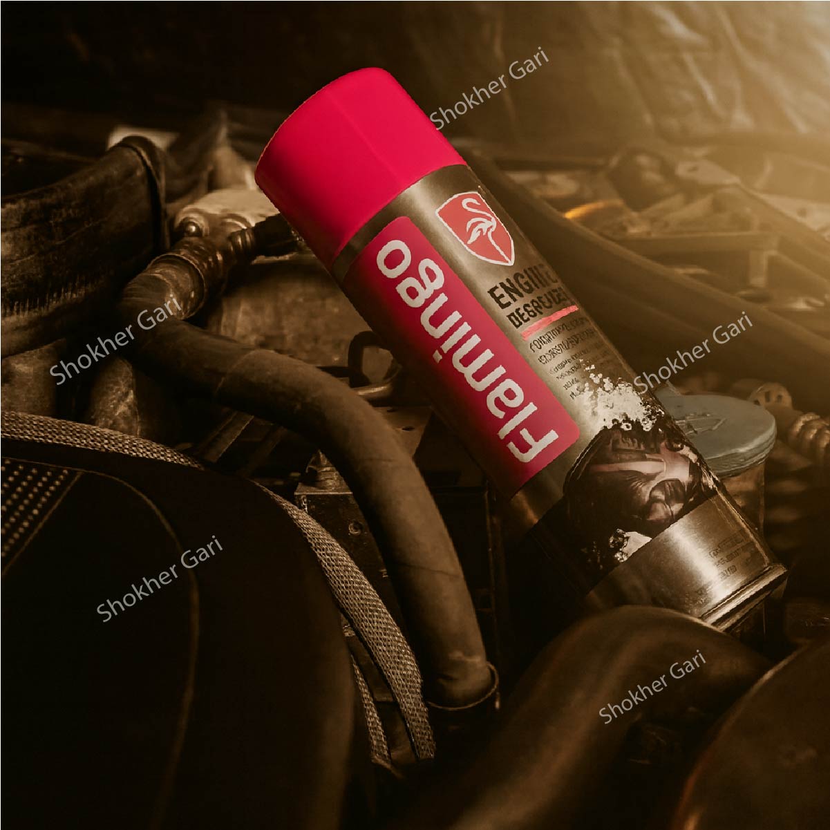 FLAMINGO ENGINE SURFACE DEGREASER 500ml image 2