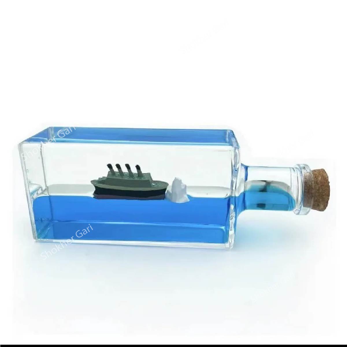 Car Dashboard Bottle Boat Cruise Ship Fluid Drift