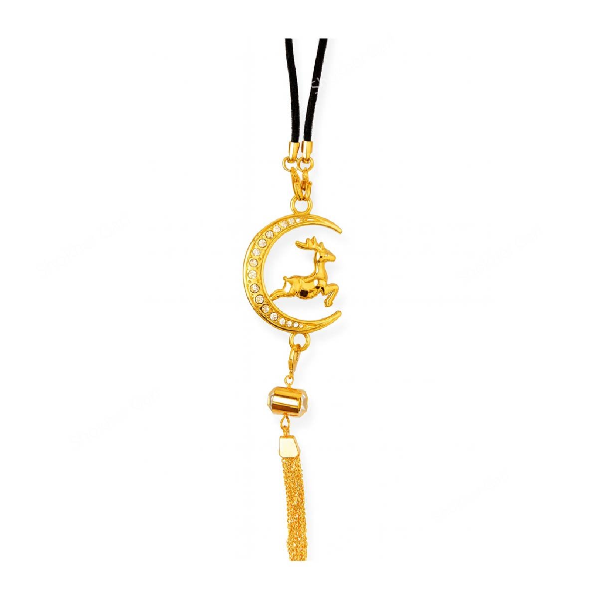 Deer Logo Car Mirror Hanging Chain