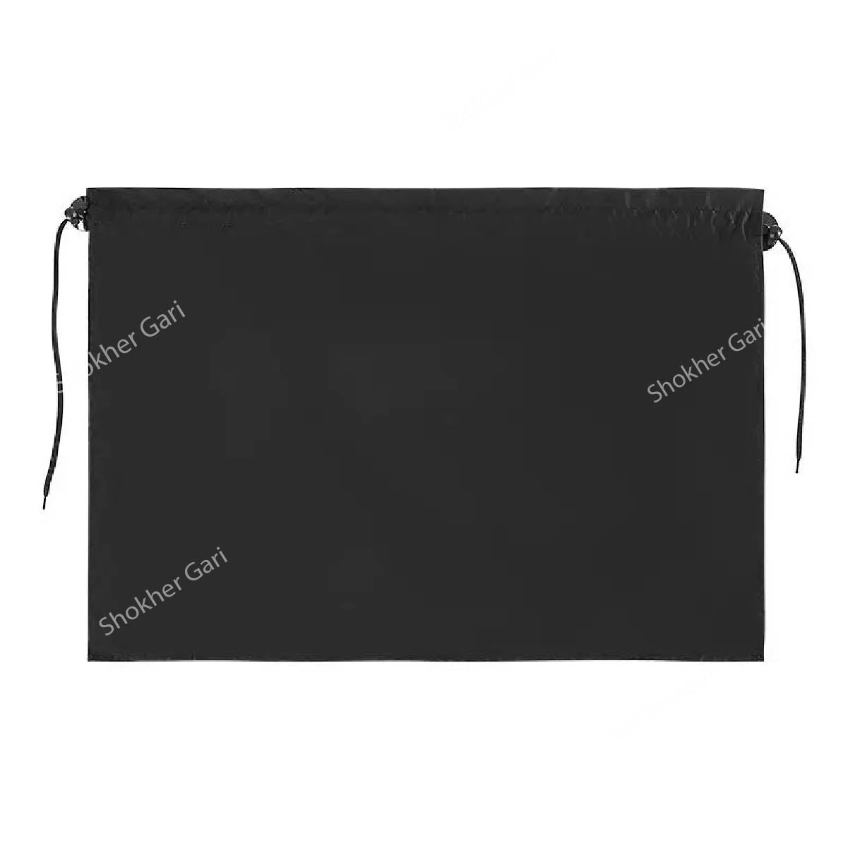 2Pcs Black Suction Cup Curtain Universal Side sun shade