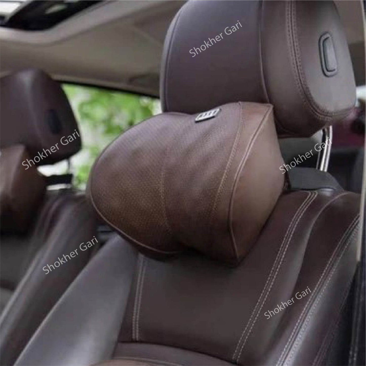 1pcs Drop style Sweet leather neck pillow