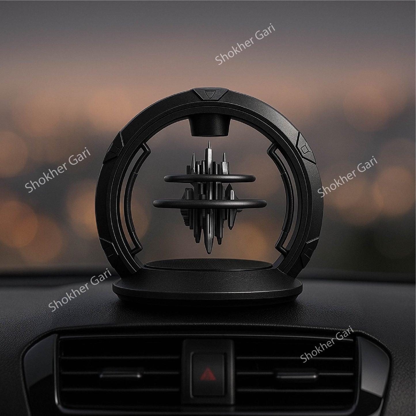 Solar Spin Creative Perfume & Ornaments - Black image