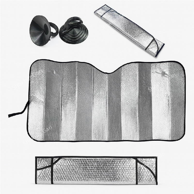 Car Windshield Sunshade Fuel Foam - Foldable Car Windshield Sun Shade Cover 1pcs image 2