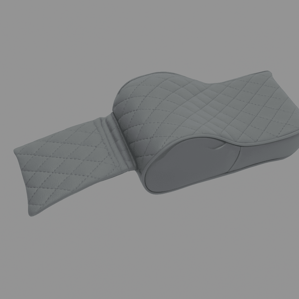 Armrest Pillow Memory Foam PU Cushion