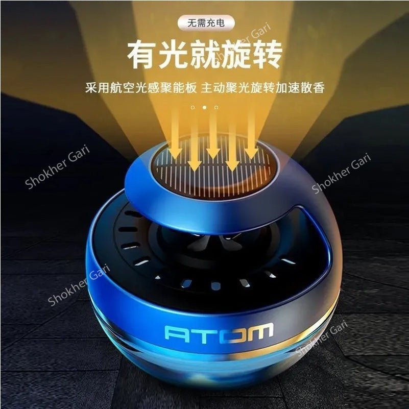 Solar Rotating ATOM Perfume - Atom Solar Perfume
