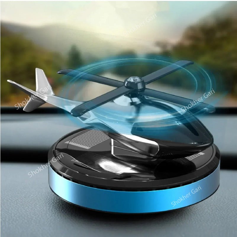 SEADEAR Helicopter Solar Perfume and Showpiece