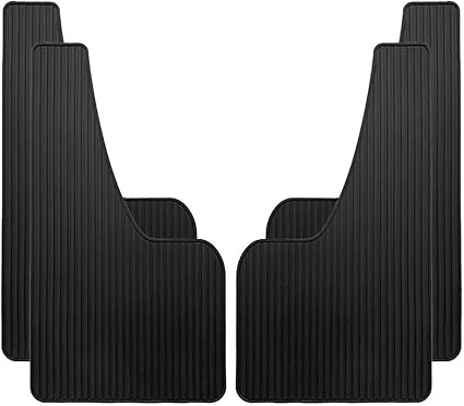 Universal Rubber Fit Soft Mudguard New Version 4 Pices – 1 Set