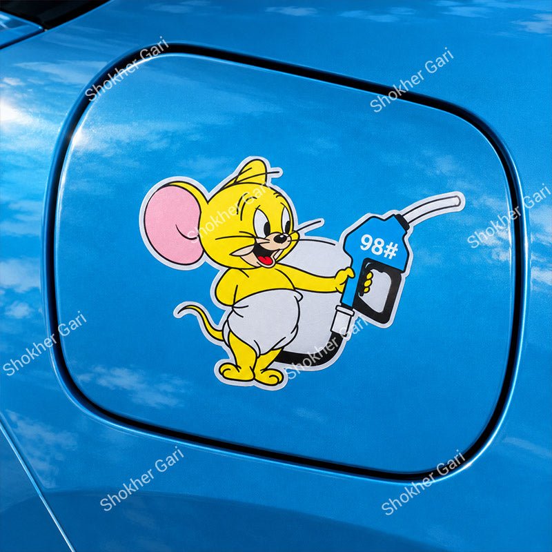 1Pcs Car Fuel Tank Sticker