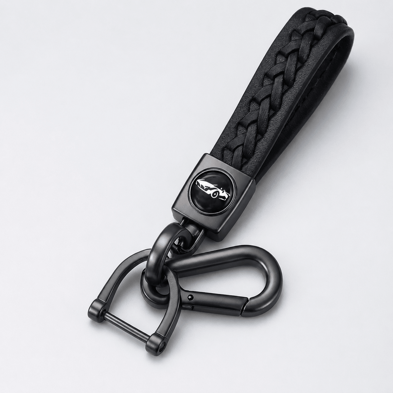 Beni Style Car Logo Keyring Artificial Leather