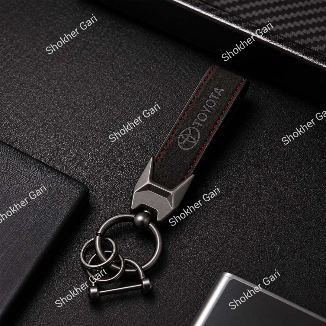 Car key and Remote Toyota zinc keyring