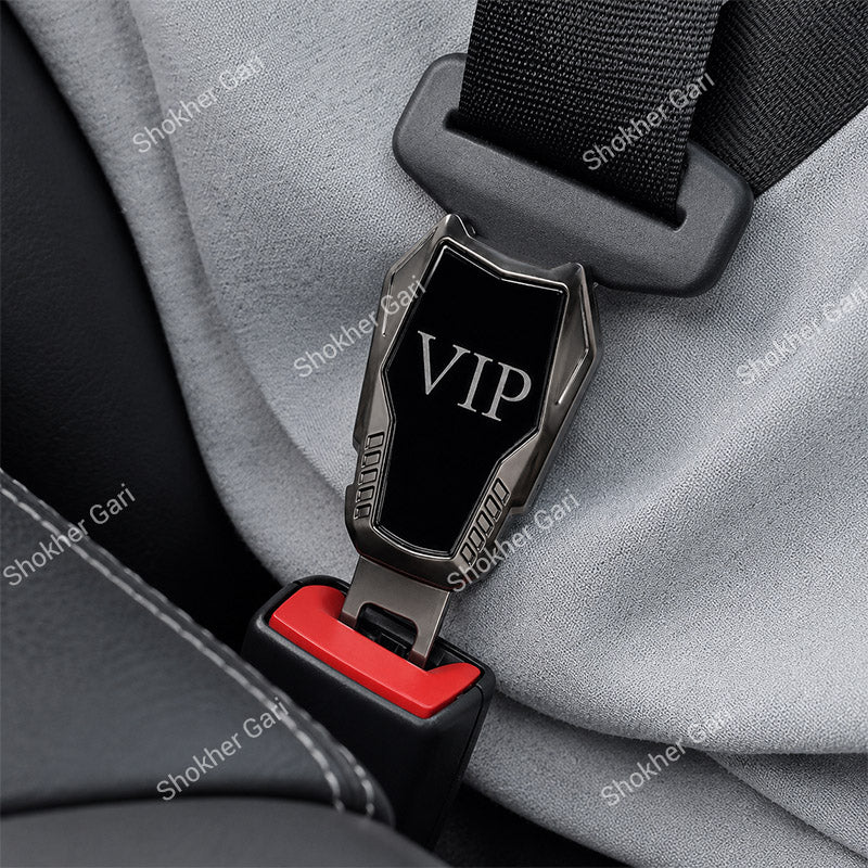 Car Vip Seat Belt Buckle And Clip 2 In 1 Pcs