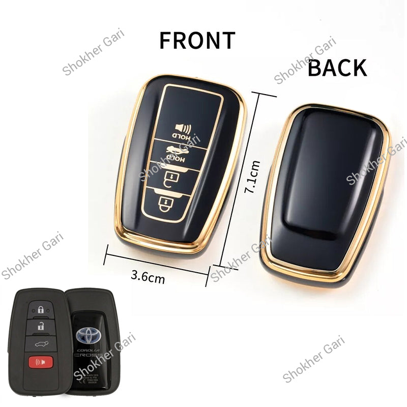 M/Y Car TPU Golden Soft Remote Cover