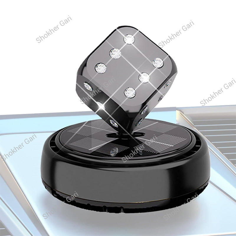 Car Dashboard Dice Solar perfume