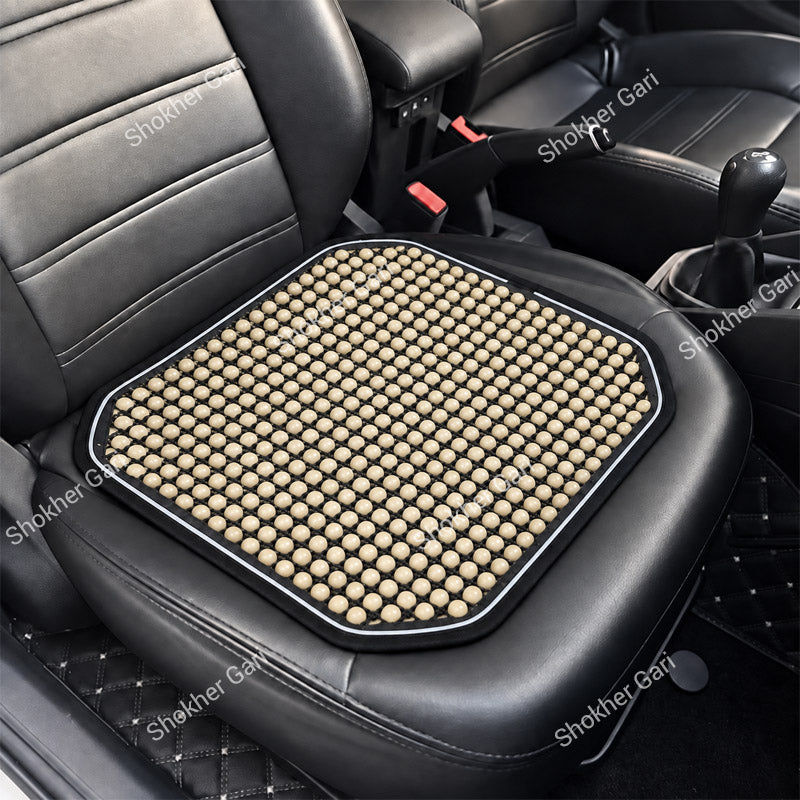 1pcs Wooden Bead Cooling Car Seat Cushion