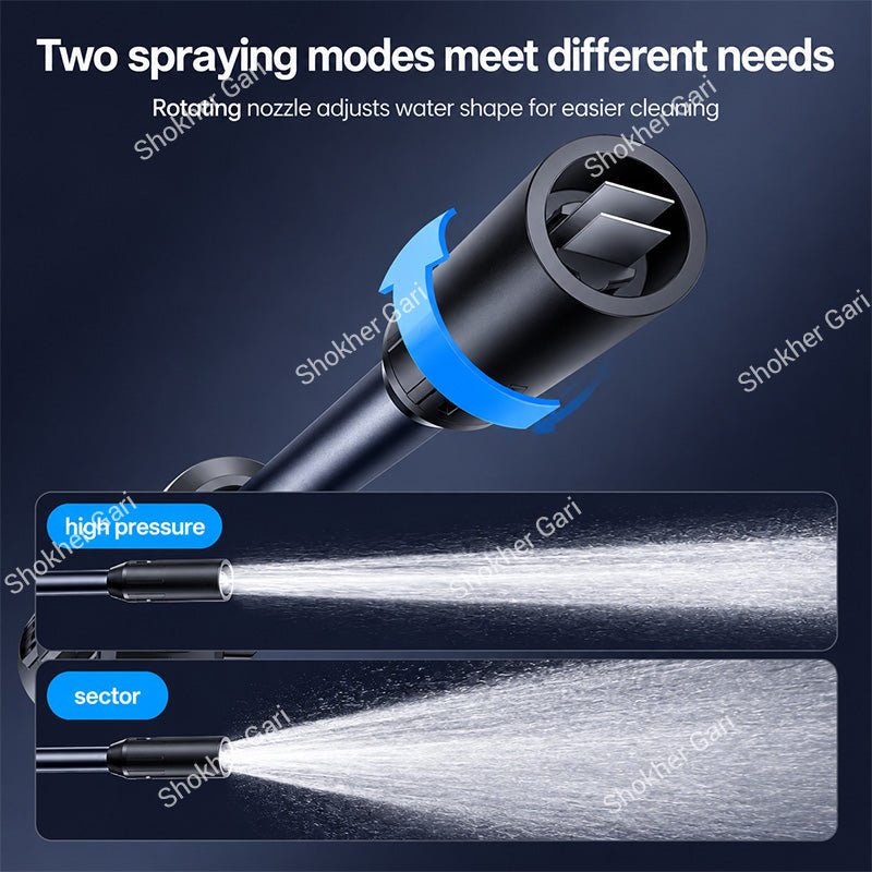 Car Yesido VC18 Cordless High Pressure Washer with Rechargeable Battery and Adjustable Spray Nozzle