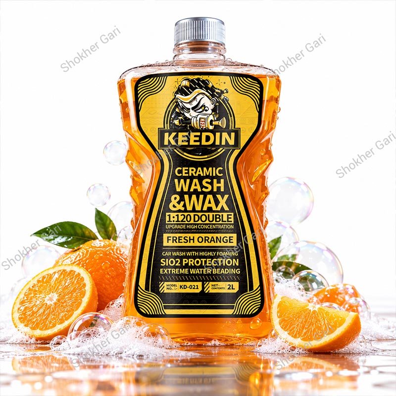 Car Keedin Ceramic Wash & Wax Hydrophobic Shampoo