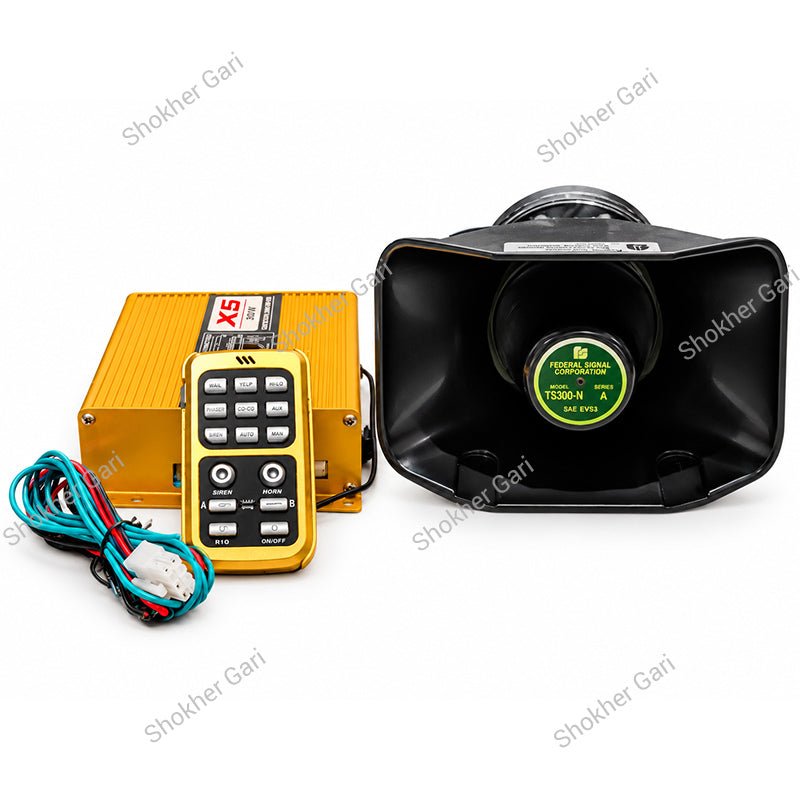 Car VIP 300W Multi Tone Electronic Horn with Remote Control