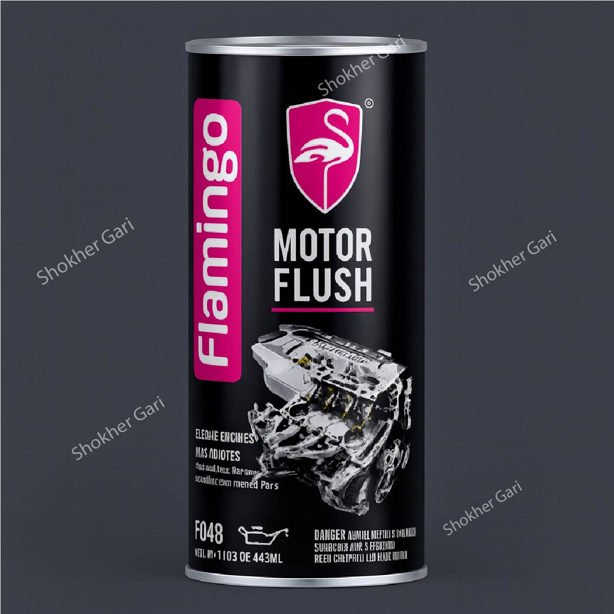 Flamingo Motor Flush- 400ml Efficient Engine Cleaner image 2