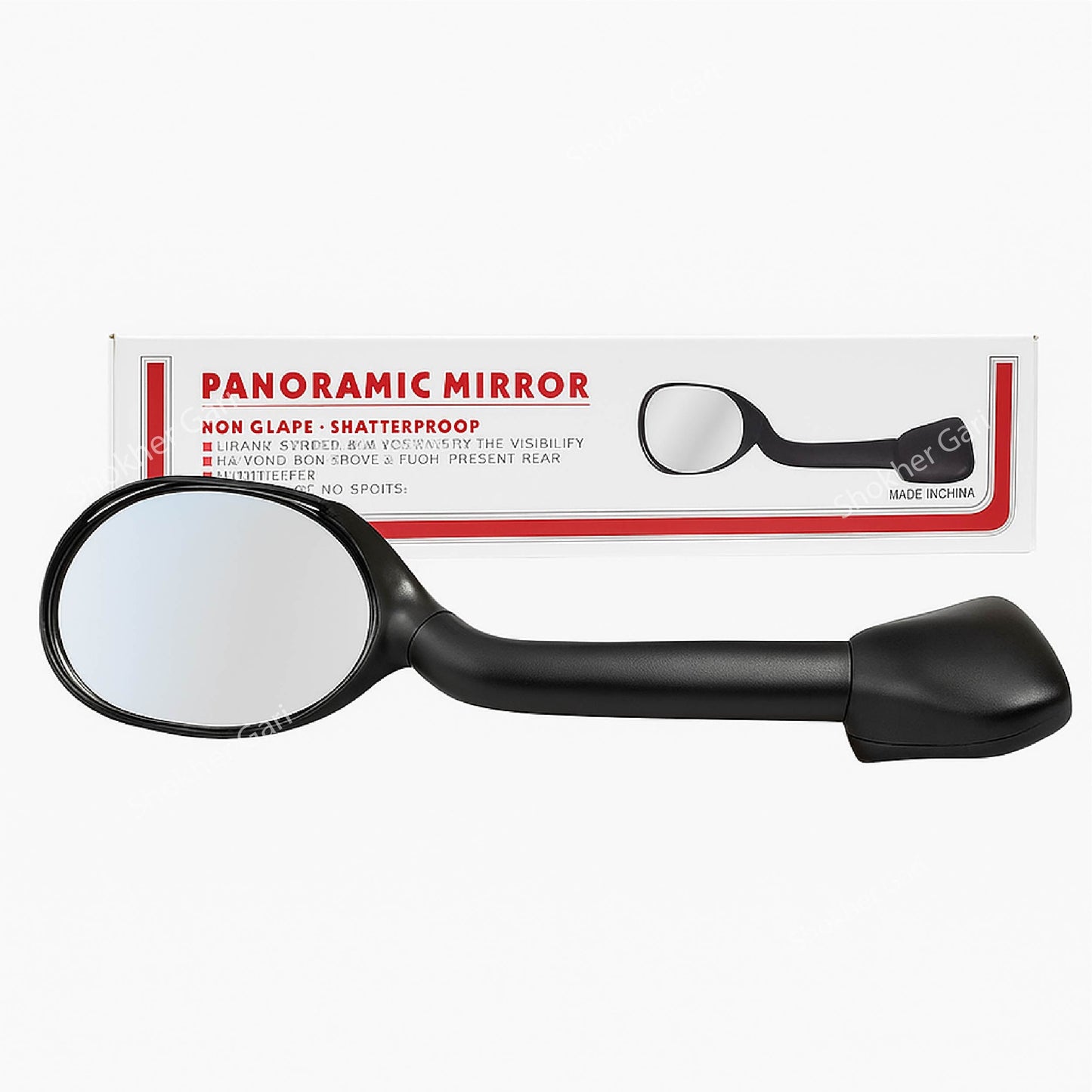 1Pcs SUV Rearview Locking Glass mirror