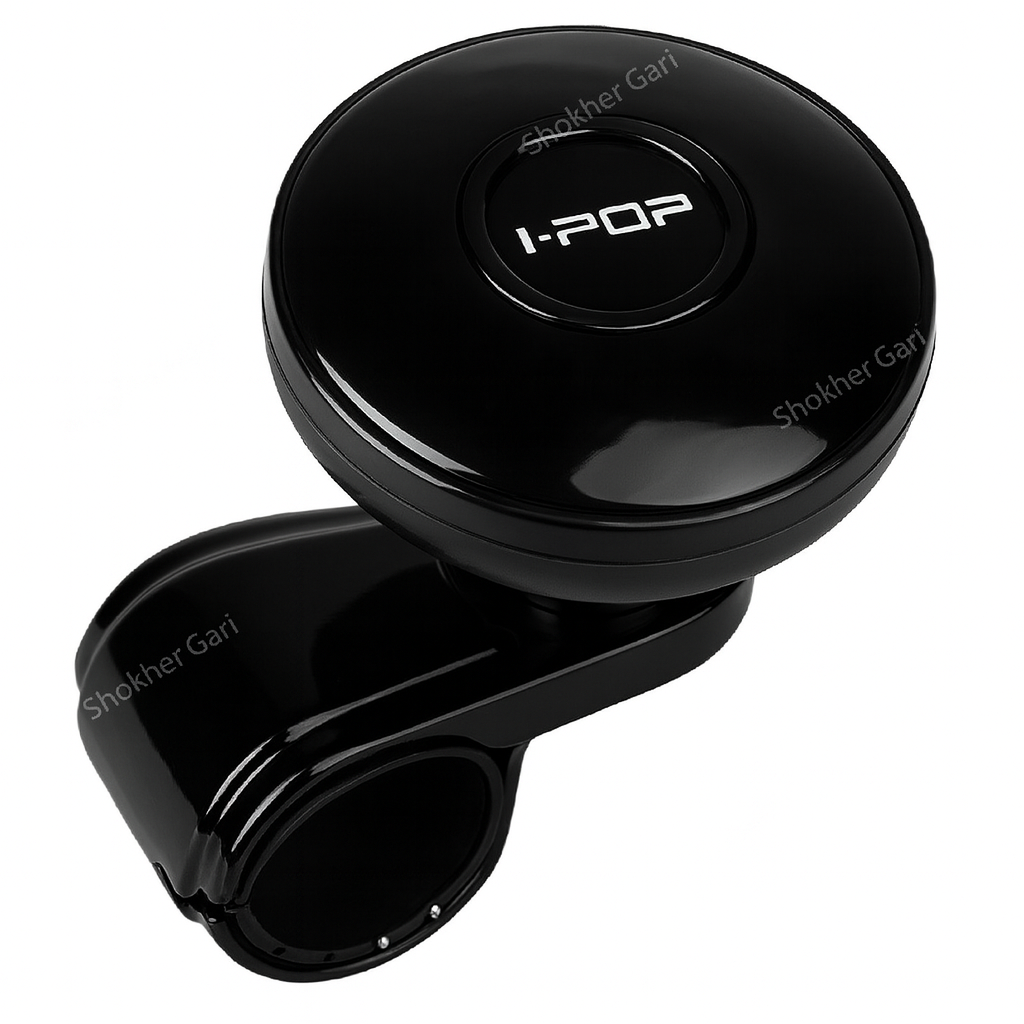 Car Steering Wheel Knob 1 Piece - Black image