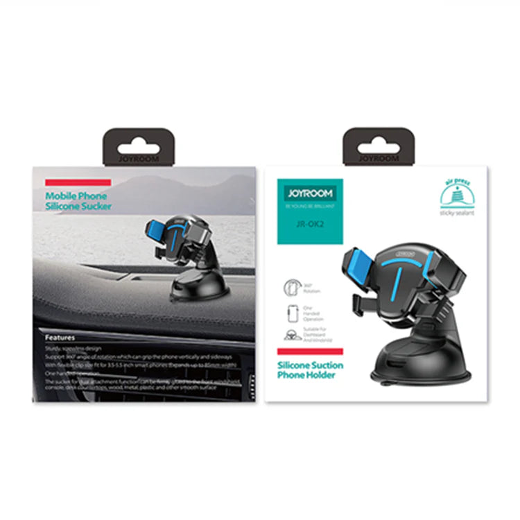 Joyroom JR-OK2 Suction cup T-bracket phone holder image 4