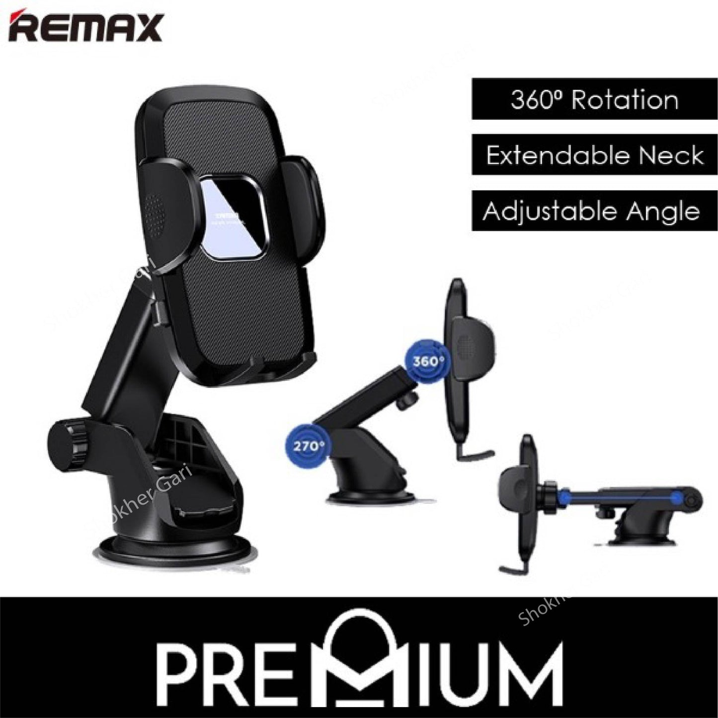 REMAX RM-C50 Long Neck Car Holder Mount tk
