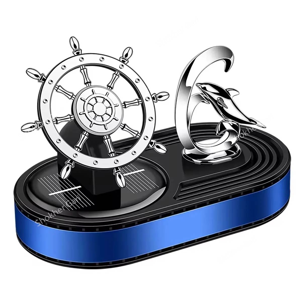 Rotating Rudder Hand Boat Car Solar Perfume