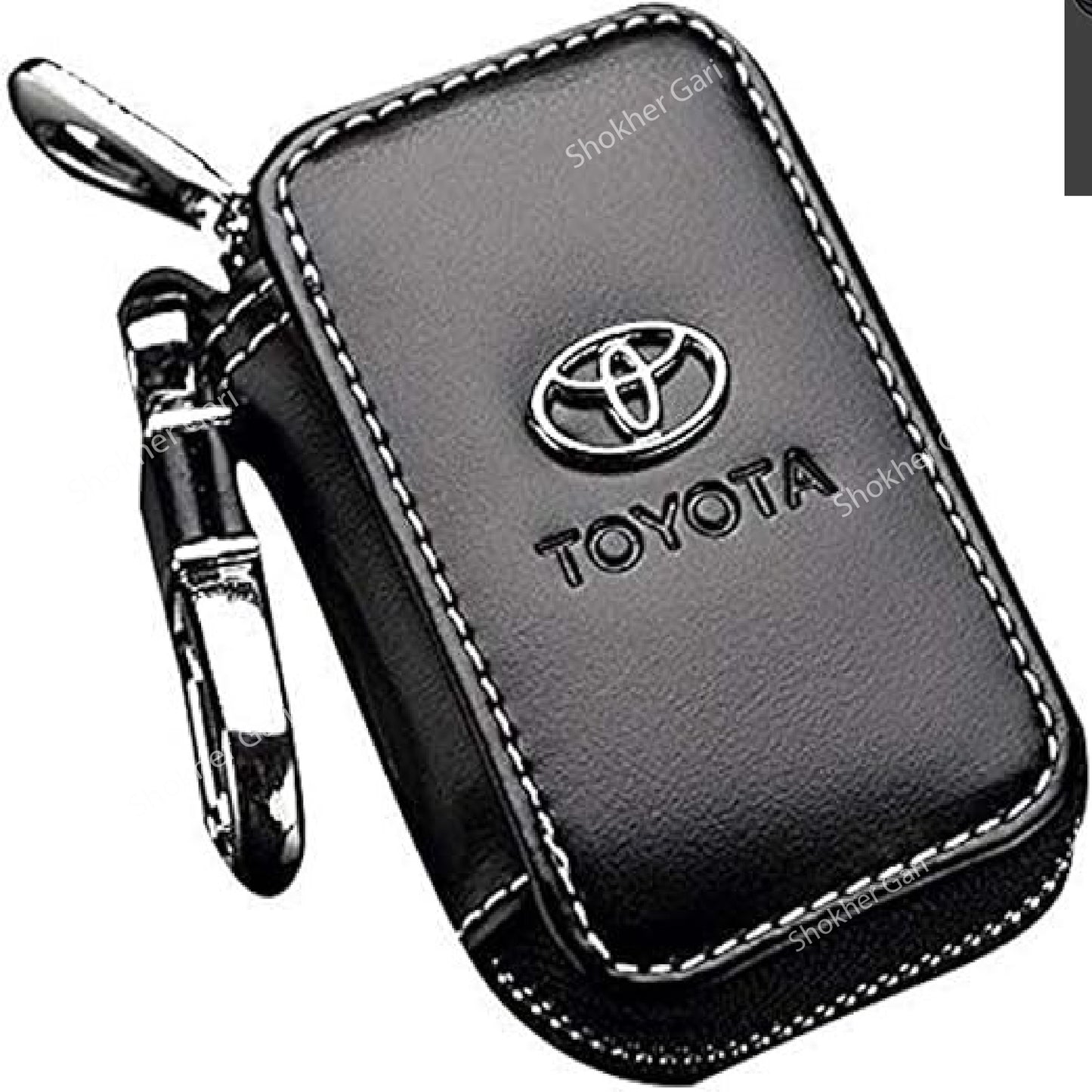 Toyota Middle Logo Remote cover Pu leather image 2