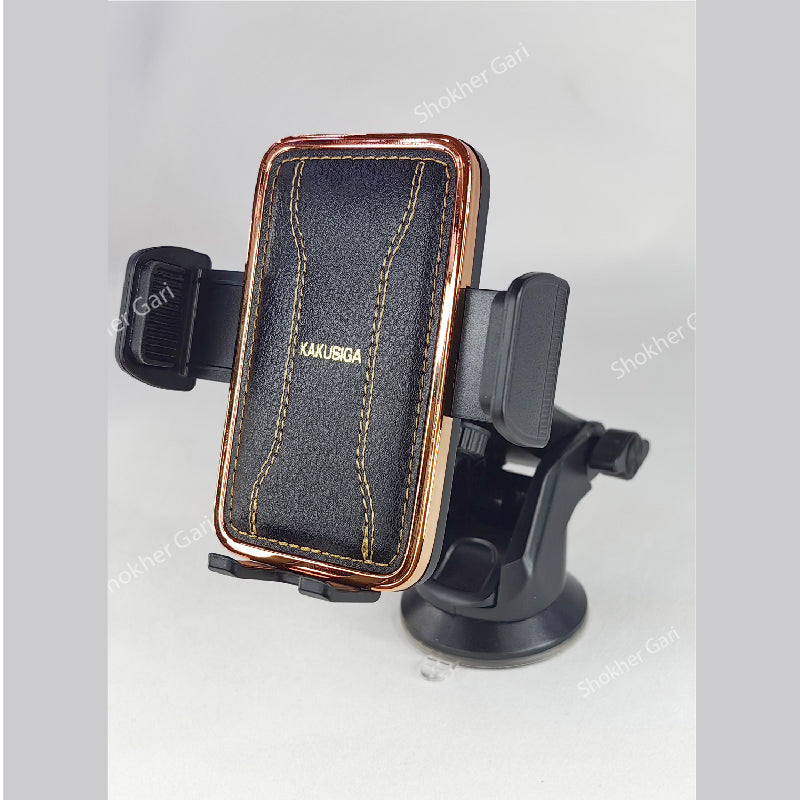 KAKUSIGA Leather Telescopic Car Phone Holder image 3