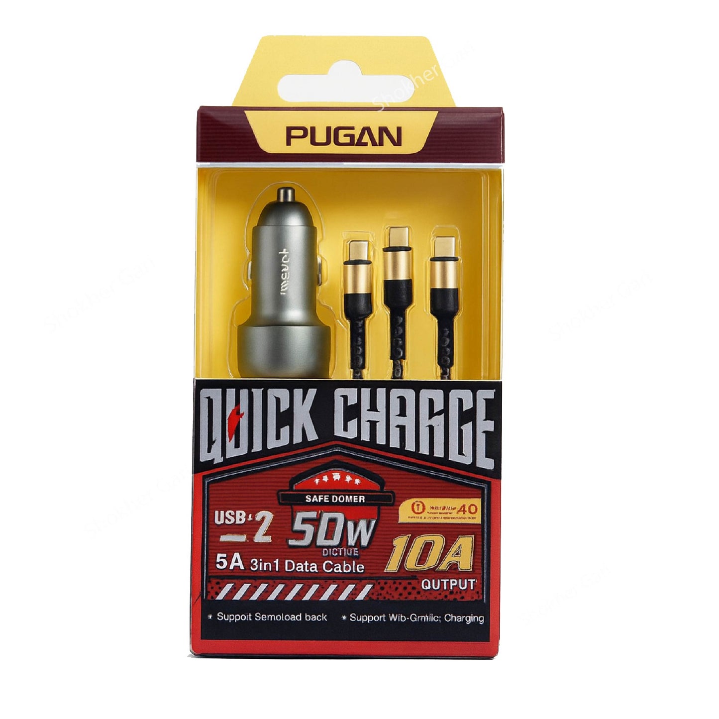 Pugan Quick Charger 50W 10A