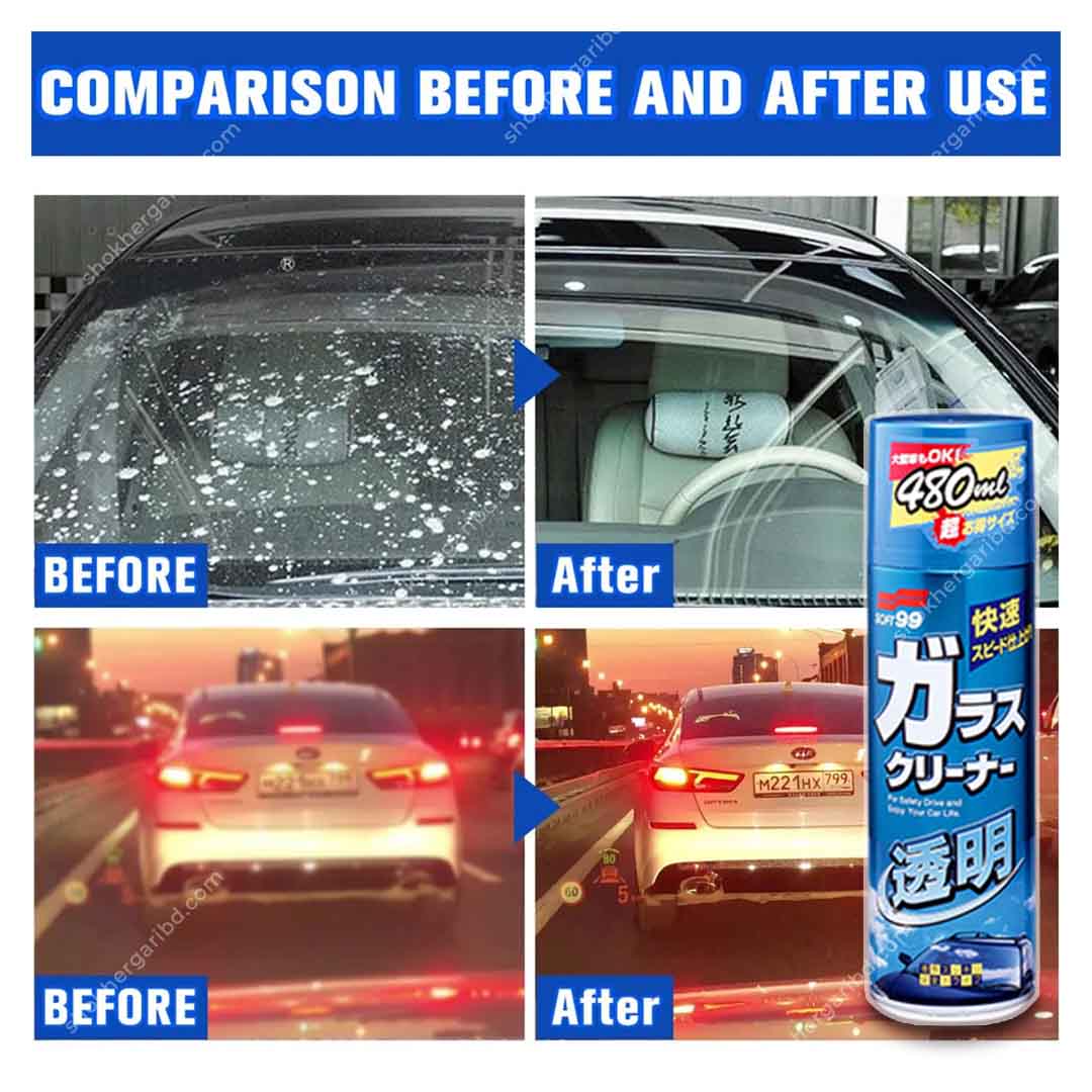 Soft99 Glass Cleaner 480ML image 2